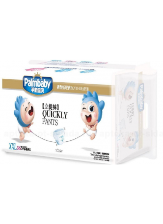 Palmbaby подгузники-трусики детcк ультратонкие р.XXL (от 15кг) NK04 N 36 оптом