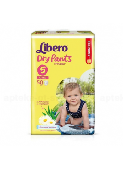 Трусики Libero Dry Pants 10-14 кг (р-р 5) N 50