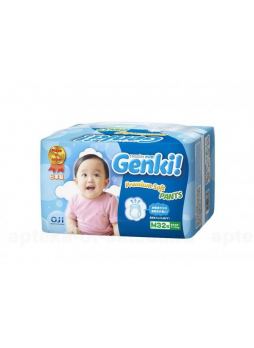 Genki  Premium soft трусики-подгузники р М (7-10 кг) N 32