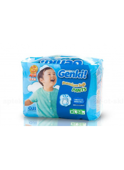 Genki  Premium soft трусики-подгузники р XL (12-17 кг) N 26