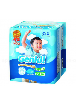 Genki  Premium soft трусики-подгузники р.XXL (13-25кг) N 18