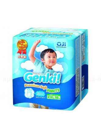 Genki Premium soft трусики-подгузники р.XXL (13-25кг) N 18 оптом