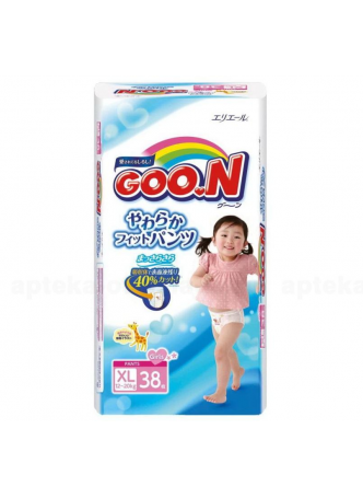 Goon трусики-подгузники р.XL (12-20кг) д/девочек N 38