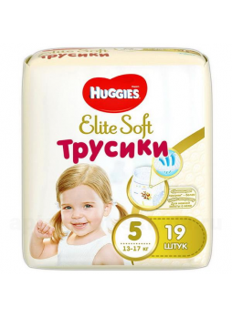 Huggies Elite Soft трусики-подгузники р.5 (12-17кг) N 19