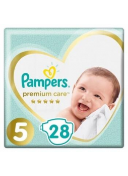 Памперс Премиум каре подгузники (р-р 5) 11+кг N 28