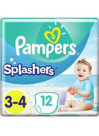 Памперс Splashers д/плавания р.3-4 (6-11кг) N 12 оптом