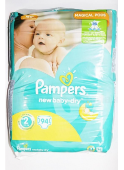 Памперсы New Baby Dry (р-р 2) 4-8кг N 94