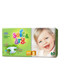 Подгузники детские Helen Harper Soft и Dry junior р-р 5 (11-25кг) N 60
