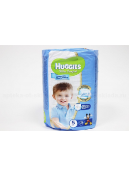 Подгузники Huggies ultra comfort д/мальчиков (р-р 5) 12-22 кг N 15