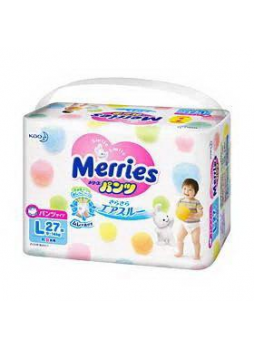Подгузники-трусики Merries 9-14кг N 27
