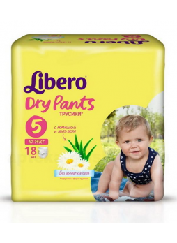 Трусики libero драй пентс 10-14 кг N 18