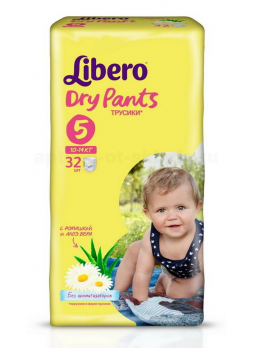 Трусики libero драй пентс 10-14 кг N 32
