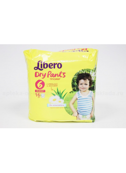 Трусики libero драй пентс 13-20 кг N 16
