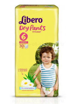 Трусики libero драй пентс 13-20 кг N 30