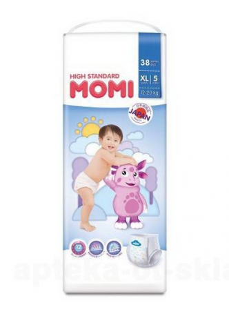 Японские подгузники-трусики Momi р.XL 12-20кг N 38 оптом