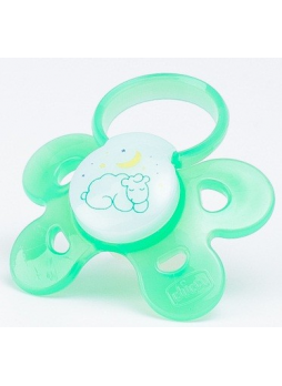 Chicco соска-пустышка Physio Comfort night Lumi силикон +12 мес N 1