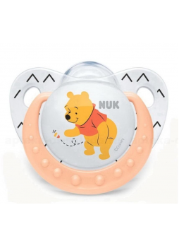 Nuk Disney соска-пустышка ортодонтическая силикон Винни 0-6 мес р 1 N 1