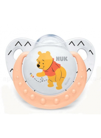Nuk Disney соска-пустышка ортодонтическая силикон Винни 0-6 мес р 1 N 1 оптом