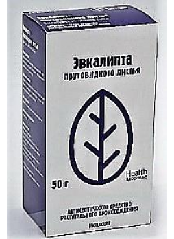 Эвкалипт прутовидный листья Здоровье 50г N 1