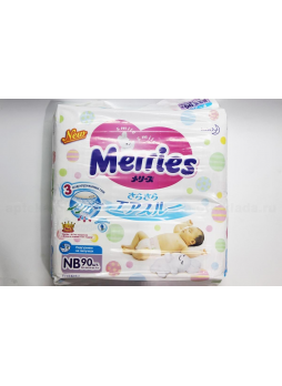 Уценен Подгузники Merries 0-5кг N 90
