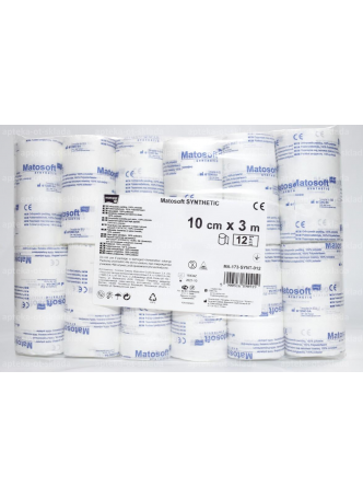 Уценен Подкладки под гипсовые повязки Matopat Matosoft Synthetic 10см*3м N 12 оптом