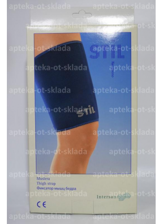 Intersan фиксатор мышц бедра р-р S цвет синий N 1