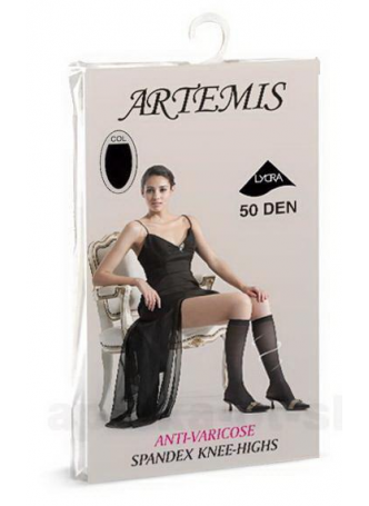 Artemis гольфы антиварикозные 50den черные N 1 оптом