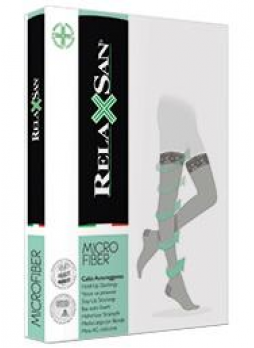 Relaxsan чулки с микрофиброй 140den 1 класс компрессии (18-22 mmHg) р-р 4 телесные N 1