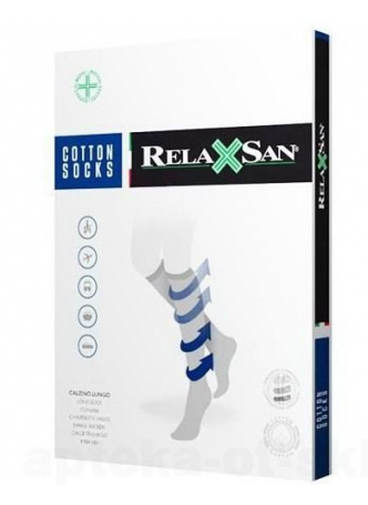 Relaxsan гольфы с хлопком компрес (22-27мм.рт.ст.) р.5/XL черные арт.920 N 1 оптом