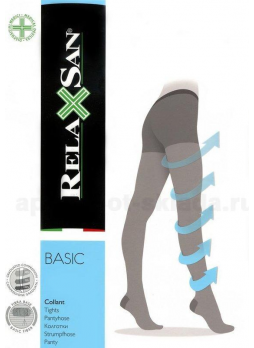 Relaxsan колготки Basic 140 den 18-22 mmHg телесн р 4 N 1