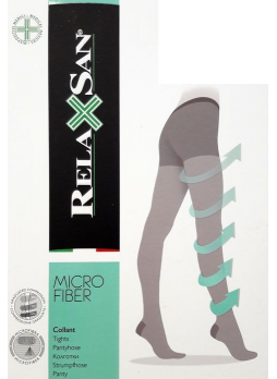 Relaxsan колготки с микрофиброй 70den 12-17 mmHg р-р 4 черные N 1