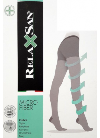 Relaxsan колготки с микрофиброй 70den 12-17 mmHg р-р 4 черные N 1 оптом