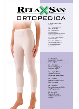 Relaxsan трико женское цв.белый р-р 4/XL арт.4050 с шерстью и ангорой N 1