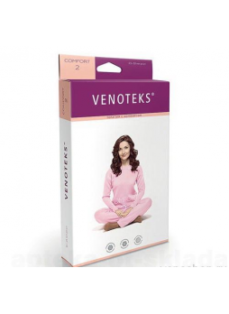 Venoteks Comfort чулки 2класс компрессии р.M 2C202 бежевый N 1