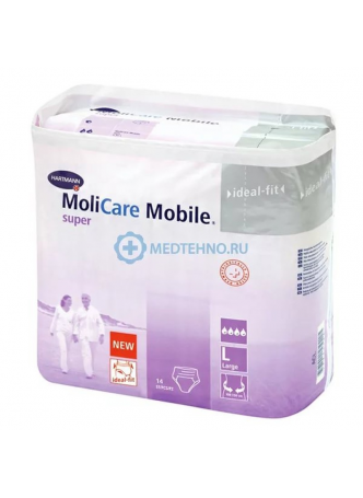 Hartmann molicare mobile super трусы L 100-150 см N 14 оптом