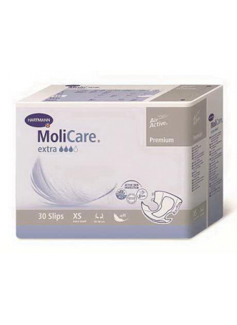 Hartmann molicare Premium extra soft подгузники XS 40-60 см N 30