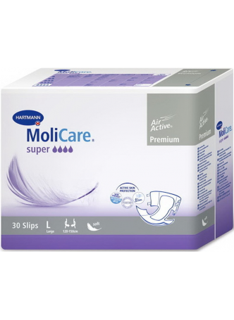 Hartmann molicare Premiun extra soft подгузники L 120-150 см N 30