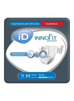 ID innofit premium подгузники д/взрослых М (75-110 см) N 14