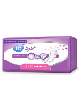 iD Light урологические прокладки maxi N 14