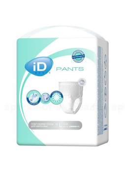 ID Pants подгузники-трусики д/взрослых р-р L 100-135см N 10