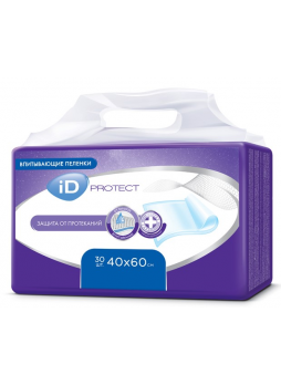 iD Protect впитывающие пеленки 40*60см N 30