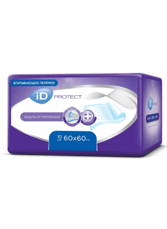 iD Protect впитывающие пеленки 60*60см N 10