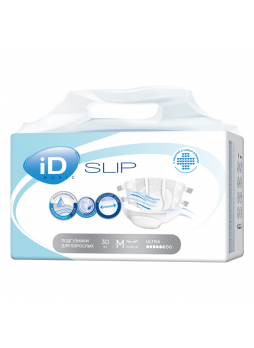 iD Slip basic ultra подгузники д/взрослых р-р М (70-130см) N 30