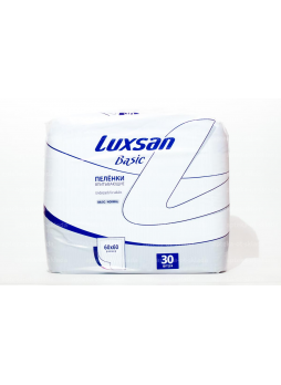Luxsan basic/normal пеленки впитыв 60х60 N 30