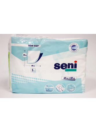 Пеленка гигиеническая Seni Софт 60х60 N 5