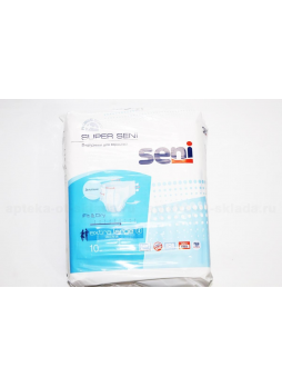 Подгузники д/взрослых Super Seni extra large XL N 10