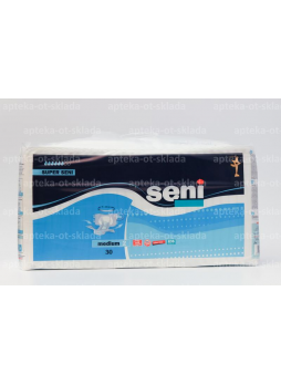 Подгузники д/взрослых Super seni medium 75-110 см N 30