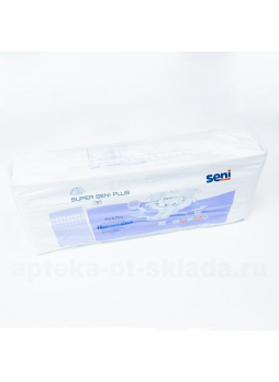 Подгузники д/взрослых Super Seni Plus midi N 30
