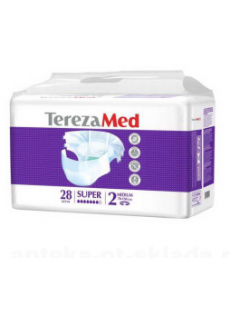 TerezaMed Подгузники д/взрослых super р.L (100-150см) N 28