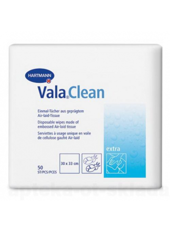 Hartmann ValaClean extra салфетки одноразовые 30х33см /992234/ N 50 оптом